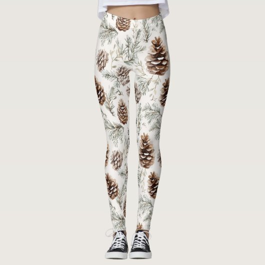 kersttouwen leggings (Voorkant)