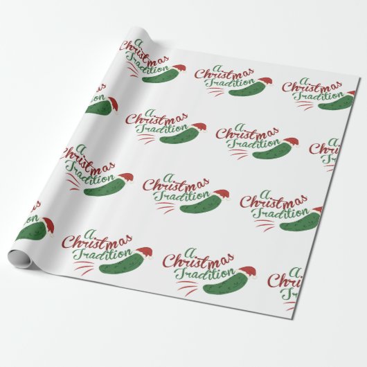 Kersttraditie Cadeaupapier (Uitgerold)