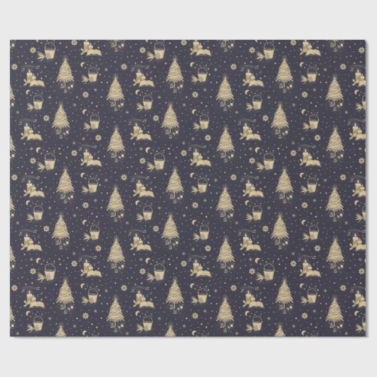 Kersttradities Cadeaupapier (Vlak)