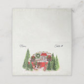 Kersttrailer Camper Outdoorsy Thema (Buitenkant ongevouwen)