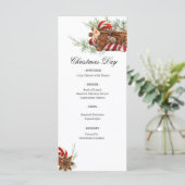 Kersttraktaties Flat Menu (Staand voorkant)