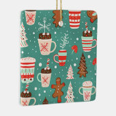 Kersttraktaties voor kinderen keramisch ornament (Rechts)