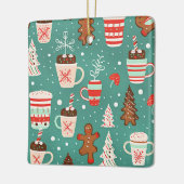 Kersttraktaties voor kinderen keramisch ornament (Links)