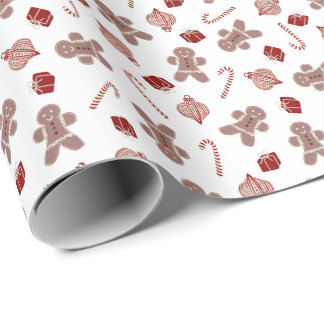 Kersttraktaties & vreugde - peperkoek, suikerriet cadeaupapier