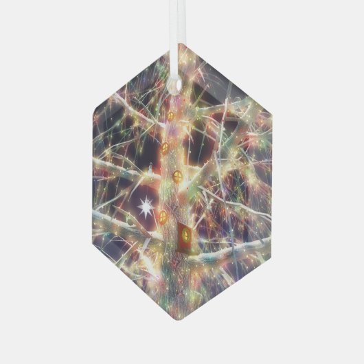 KerstTreehouse Ornament (Voorkant links)