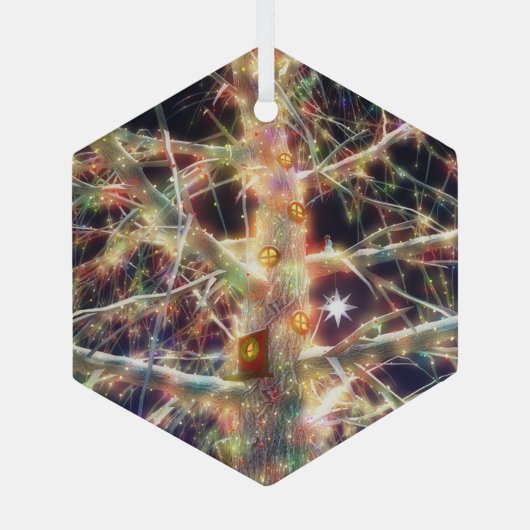 KerstTreehouse Ornament (Achterkant)