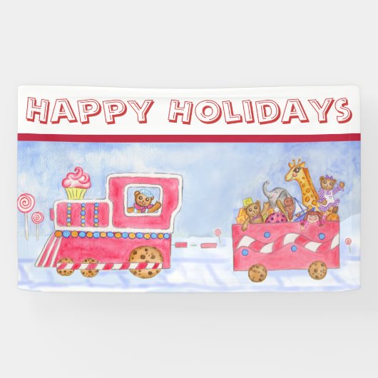 Kersttrein Banner (Horizontaal)