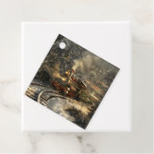 Kersttrein Bedankjes Labels (In situ)