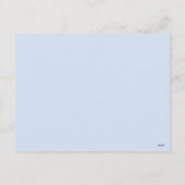 Kersttrein briefkaart (Achterkant)