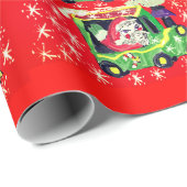 Kersttrein Cadeaupapier (Rol Hoek)