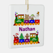 Kersttrein Keramisch Ornament (Rechts)