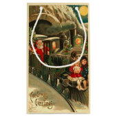  kersttrein klein cadeauzakje (Achterkant)