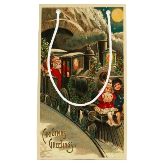  kersttrein klein cadeauzakje (Voorkant)