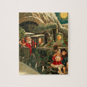 kersttrein legpuzzel