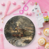 Kersttrein Papieren Bordje (Feest)