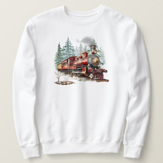 Kersttrein Sweatshirt (Design voorkant)