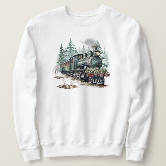 Kersttrein Sweatshirt (Design voorkant)