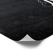 Kersttrouwbord rood welkomstbord poster (Hoek)