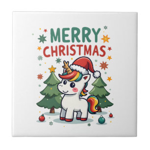 Kersttrui Eenhoorn Meisjes Kerst Outfit Chr Tegeltje