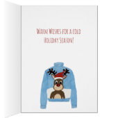 Kersttrui met warme wensen (Binnen (Rechts))