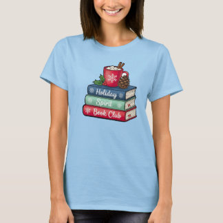 Kersttrui voor Boekenliefhebbers | Holiday Spirit T-shirt