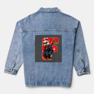 Kersttrui voor Heren – Uitrusting voor het Feestel Denim Jacket