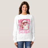 Kersttruien voor vrouwen, vrolijk kerstfeest trui (Voorkant volledig)