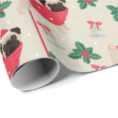 kersttuggen cadeaupapier (Rol Hoek)