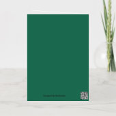 kersttuin | folie feestdagenkaart (Achterkant)