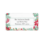 kersttuin | Label (Voorkant)