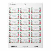 kersttuin | Label (Full Sheet)