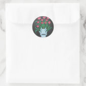 Kersttulpen Stickers (Tas)