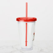kersttumbler acryl drinkbeker (Rechts)