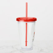 kersttumbler acryl drinkbeker (Rechts)