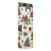 Kersttumbler Thermosbeker (Geroteerd rechts)
