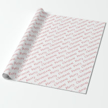 Kersttypografie Donkerrood op wit