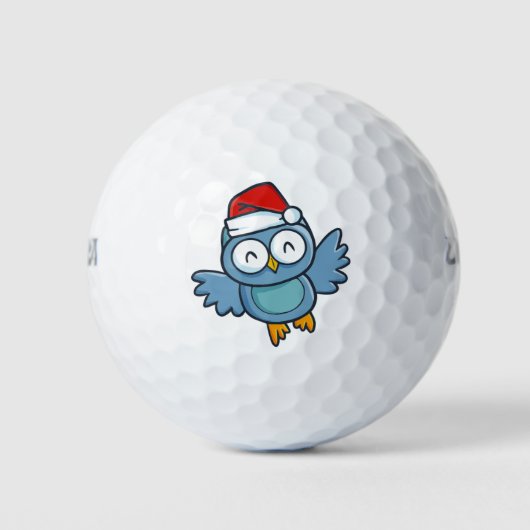 kerstuil golfballen (Voorkant)