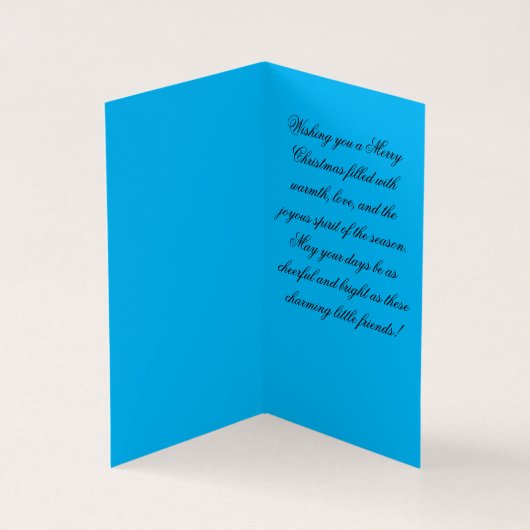 kerstuil kaart (Binnen)