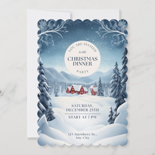 Kerstuitnodiging 2023 december 25e, kaart (Voorkant)