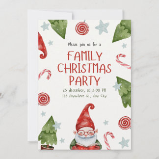 kerstuitnodiging kaart