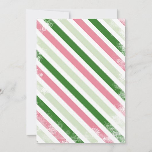 Kerstuitnodiging Kaart (Achterkant)