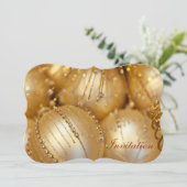 kerstuitnodiging kaart (Staand voorkant)