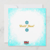 kerstuitnodigingen kaart (Achterkant)