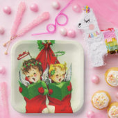  kerstuitzettend kinder bord (Feest)