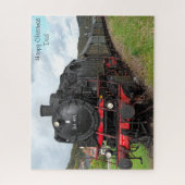 Kerstvader. Jigzaag Puzzle Legpuzzel (Verticaal)