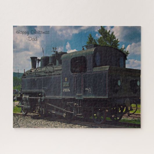 Kerstvader. Legpuzzel (Horizontaal)