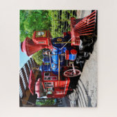 Kerstvader. Legpuzzel (Verticaal)