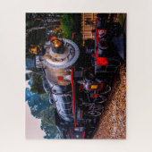 Kerstvader. Legpuzzel (Verticaal)