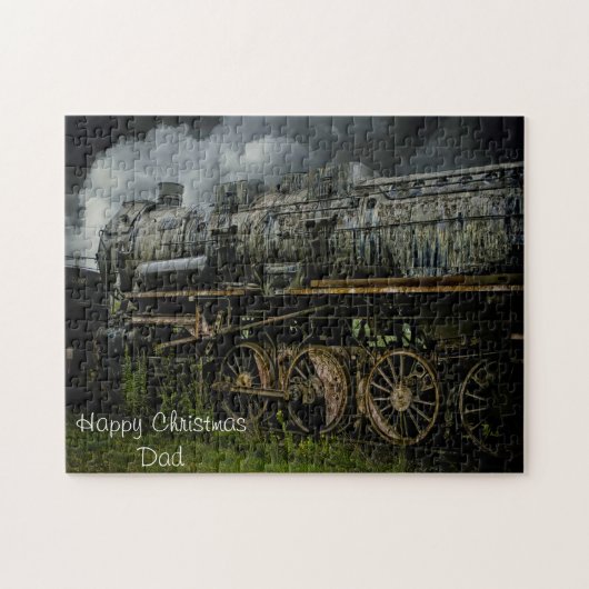 Kerstvader. Legpuzzel (Horizontaal)