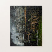 Kerstvader. Legpuzzel (Verticaal)